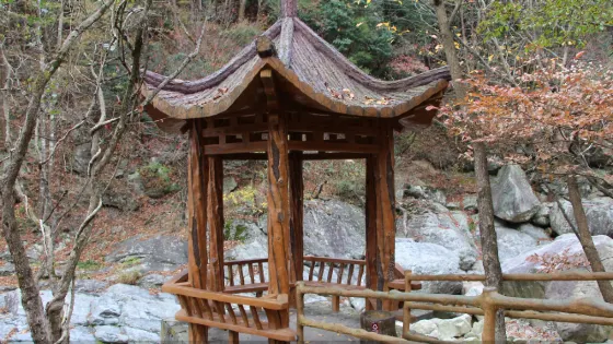 白馬大峽穀景區-涼亭