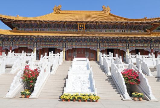 宁波出发·【普陀山大门票+往返船票+导游讲解】一日游【一价全含：普陀山大门票+往返进出岛船票；普济寺/南海观音香花券】