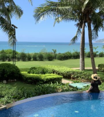 亚龙湾/热带天堂森林公园/博后村游记图文-三亚，对于酒店控来讲有些失望啊