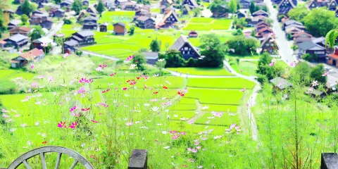 荻町城跡展望台