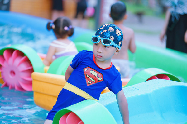 北京的“小桂林”,暑假乐谷银滩峡谷漂流,凉爽景美