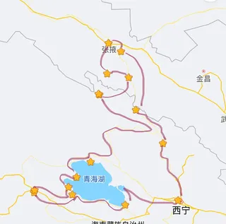 张掖丹霞 青海茶卡