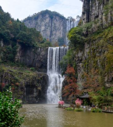百丈漈镇游记图文-中华第一高瀑，相约温州文成百丈漈，赴一场奋不顾身的爱情