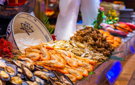 济南绿发贵和洲际酒店·第六层自助餐厅