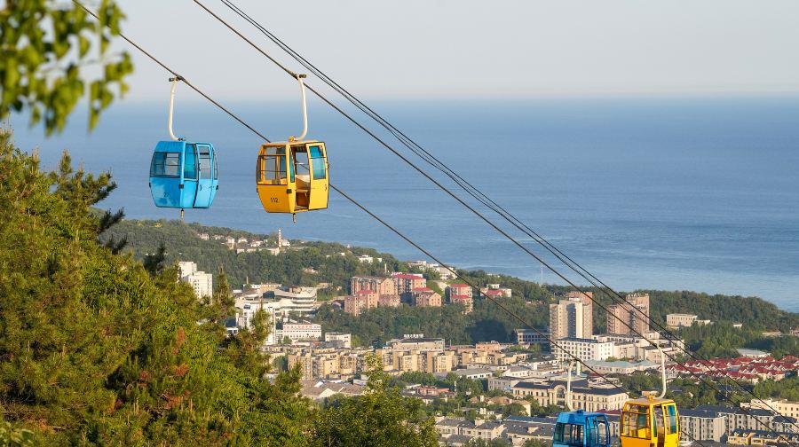 大连森林动物园海达索道