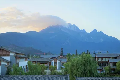 丽江雪山小镇