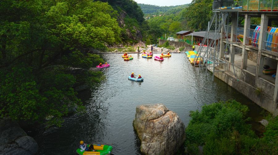 庐山石门涧漂流