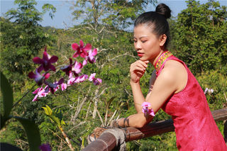 黎族旗袍,美得不像话