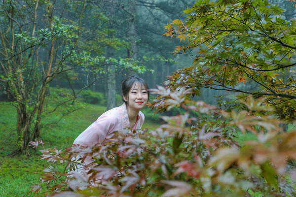 烟雨中探寻三叠泉,当一回真正的庐山客