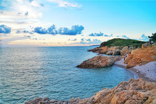 左岸蔚蓝,右岸烟火,我的浙江海岛慢时光,醉在嵊泗海风夕阳里