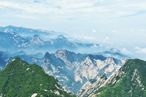 华阴游记图文-论剑只应临西岳，华山归来无险峰——我的华山之旅