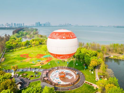 东湖观光氦气球