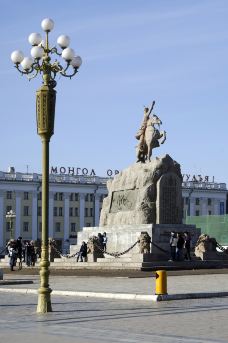 苏赫巴托纪念碑-乌兰巴托