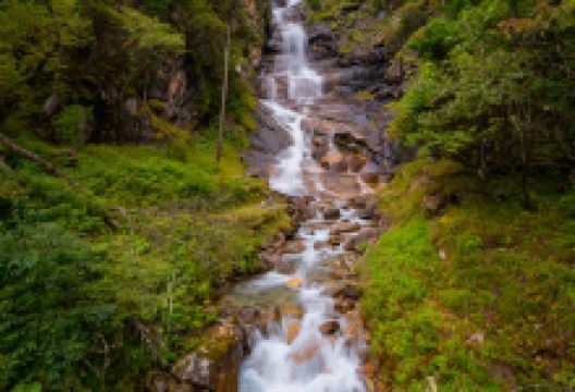 毕棚沟景区-白龙瀑布景点图片