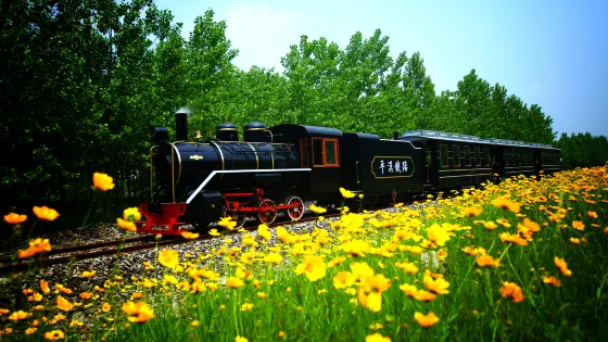 信陽雞公山平漢鐵路老火車