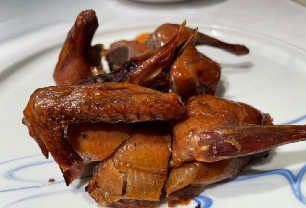 Roast pigeon
