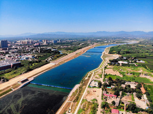 赞皇游记图文-槐河湿地公园展现新风貌，快来看看吧！