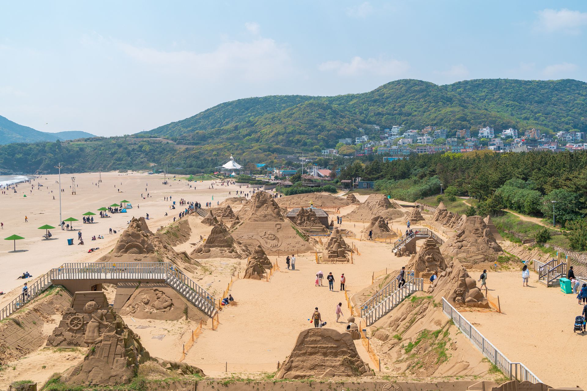 舟山市朱家尖南沙景区沙滩景点图片