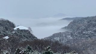 气温骤降、冷空气来袭 ，我在蒙山等你看雾凇和冬雪！