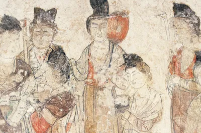 陕西历史博物馆大唐遗宝展唐代壁画珍品展