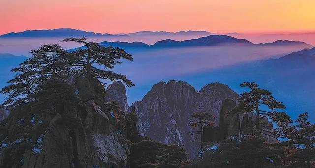 五岳归来不看山,黄山归来不看岳。