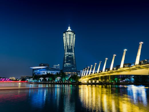 杭州运河夜游