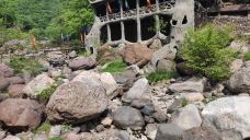 小沟背风景区-济源-蔚蓝的大海很美丽