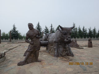 蒲津渡遗址----千年黄河大铁牛