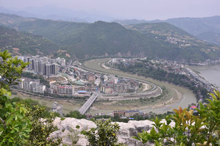 西安到旬阳太极城蜀河古镇一日游记