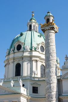 查理教堂-维也纳