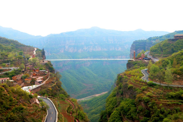 河南旅行 | 五一节前探访河南林州太行大峡谷，只见百里画廊美不胜收