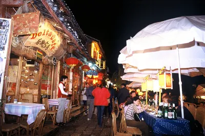 丽江古城酒吧街