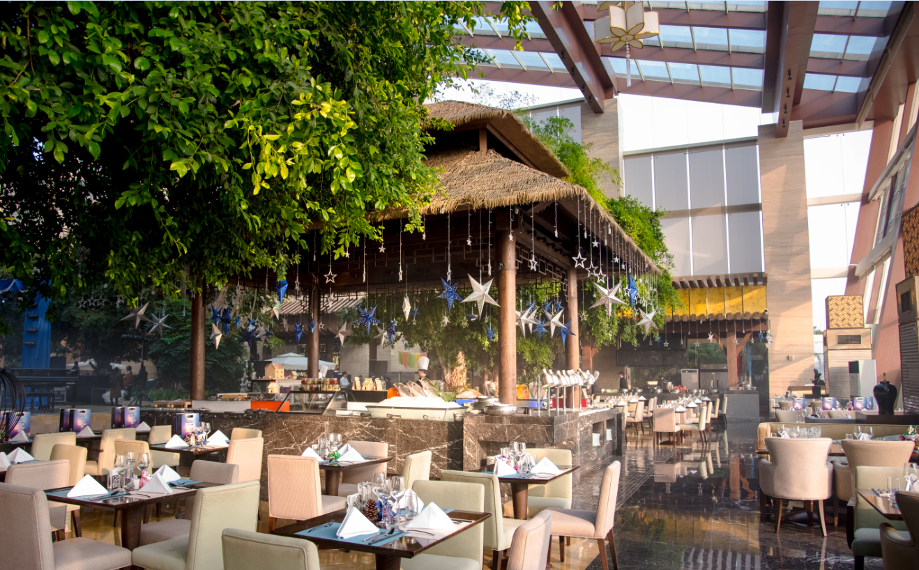 黑龙滩环球融创天堂洲际酒店· 绿岛大堂吧餐厅图片