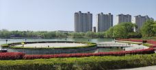 轩辕湖公园-新郑-以球会友游侠穷游中国