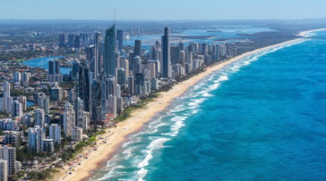 黄金海岸海滩