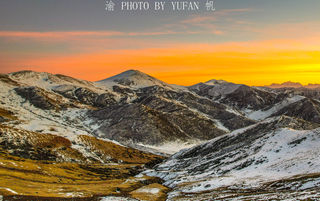 最美的风景在路上,在西藏察雅到芒康途中,我们遇到了最美的夕阳
