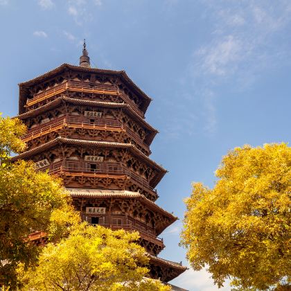 大同+恒山+应县木塔景区+云冈石窟+悬空寺+雁门关景区4日3晚拼小团