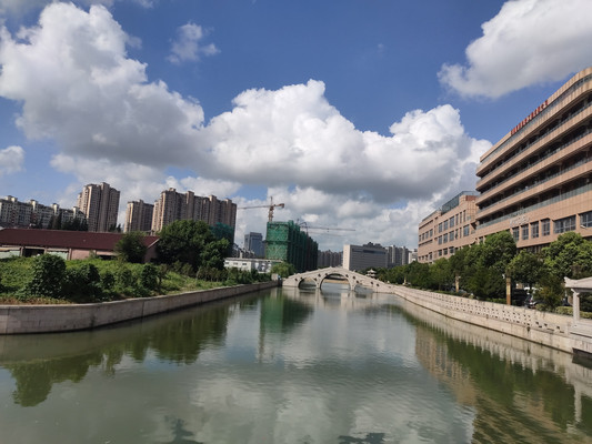 九里石塘，吴江古纤道