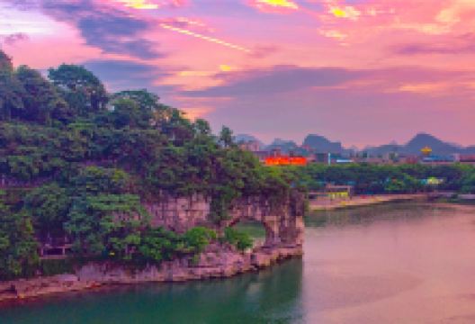 桂林市訾洲岛景区景点图片