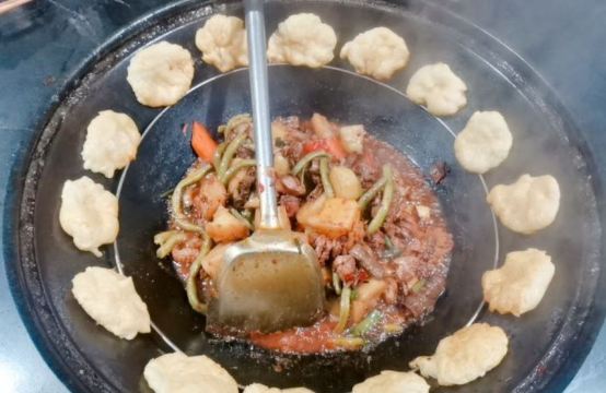 祖传凉鸡肉饭店餐厅图片