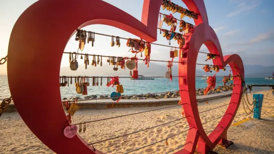 分界洲島景區-愛情海岸