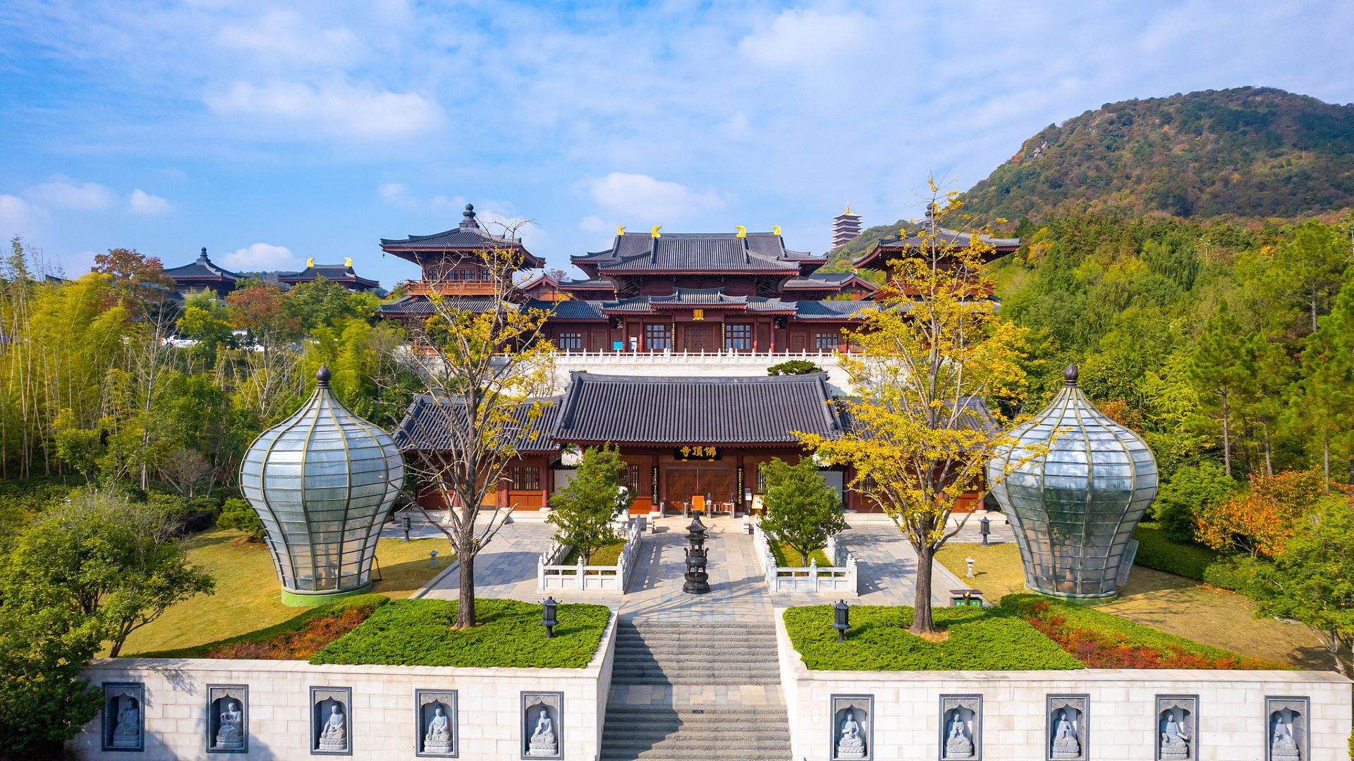 南京牛首山文化旅游区-佛顶寺