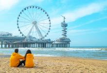 席凡宁根海滩景点图片