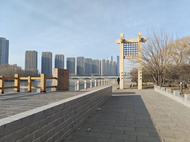汾河晚渡