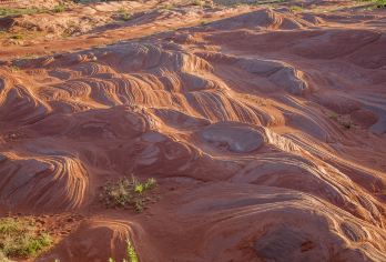 陕西靖边波浪谷景区一日游【榆林出发 ‖精品小包团‖上门接送】【网红玩法：地道的老陕北人带您玩转波浪谷等景点】