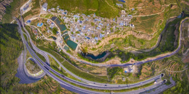 虹梯關大峽谷景區