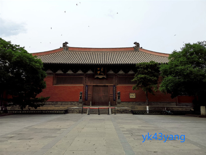 兄弟姐妹山西行（26）——大同善化寺。