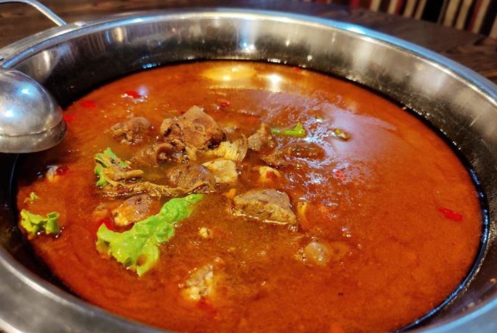 烫皮山羊肉火锅店餐厅图片