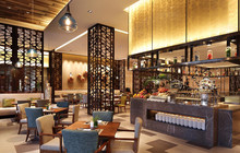 西双版纳融创皇冠假日度假酒店·吉咖啡厅餐厅图片