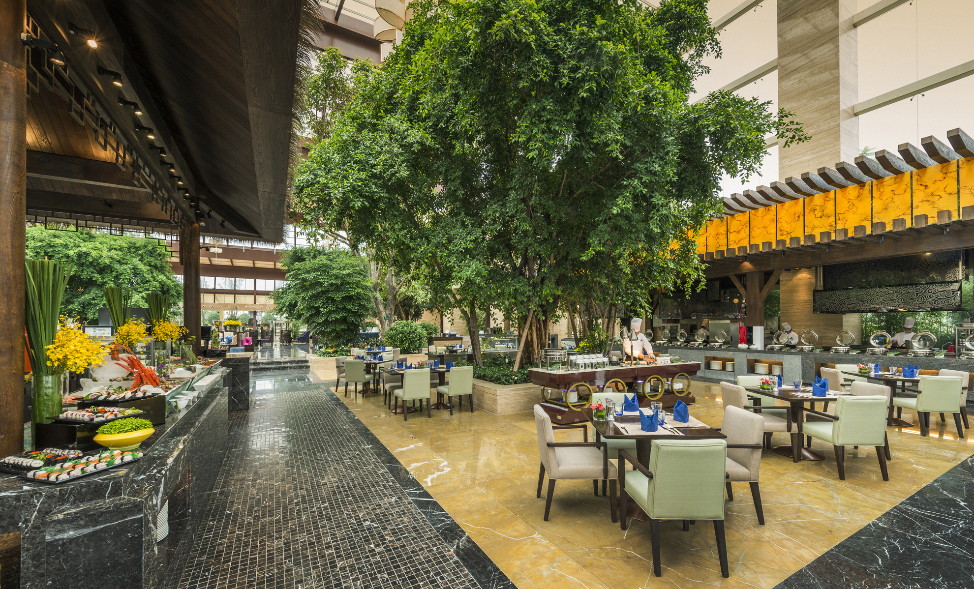 西蜀海咖啡厅餐厅图片